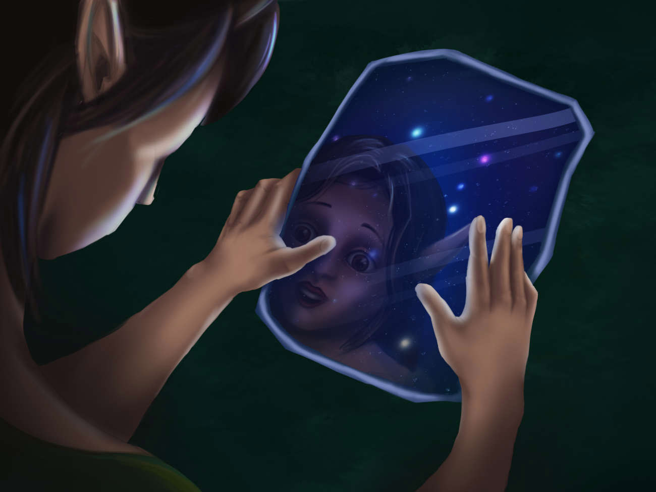 Truyện Ehon - Truyện tranh thai giáo: Luna và chiếc hộp giữ sao