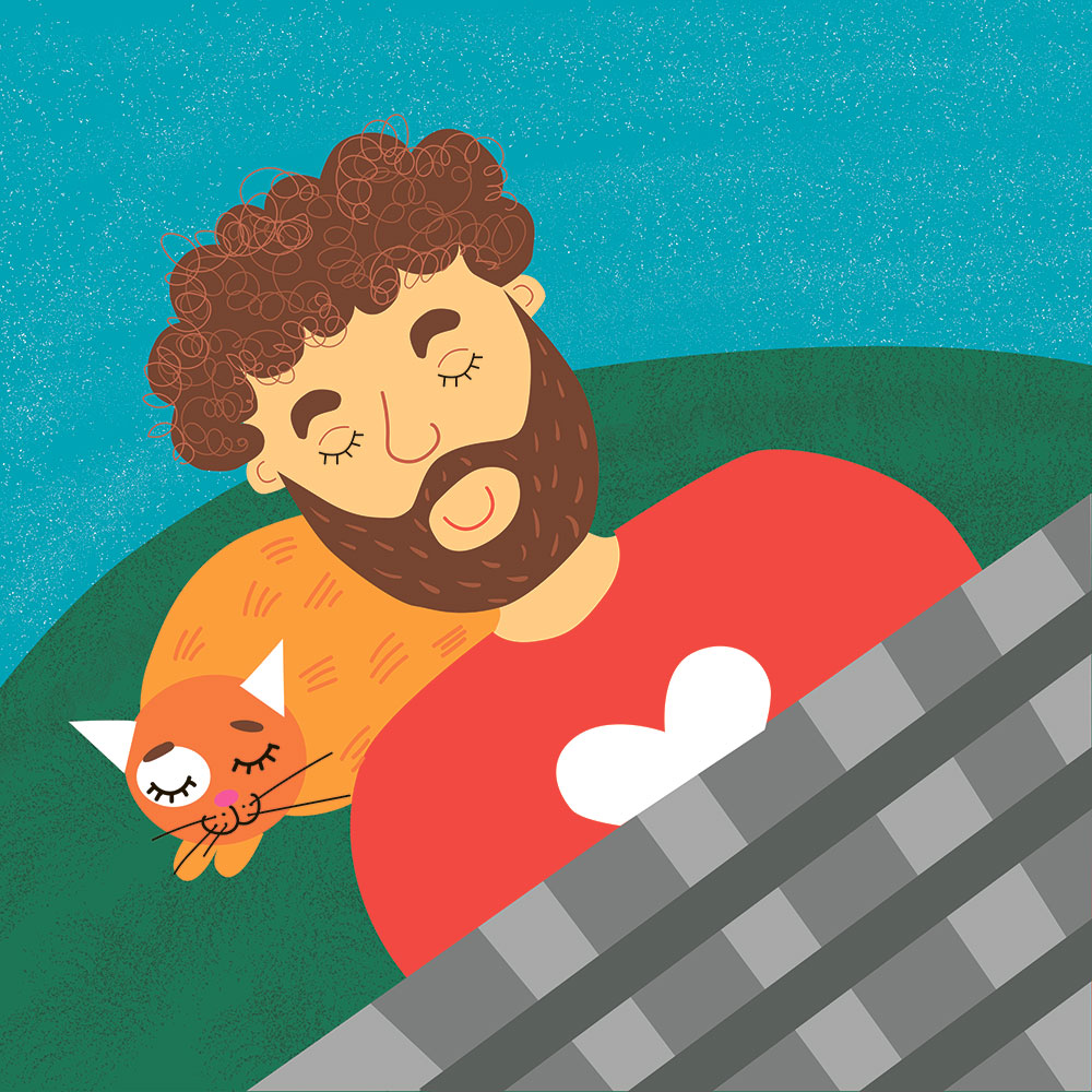 Truyện Ehon - Truyện tranh thai giáo: Giấc ngủ trưa của bố