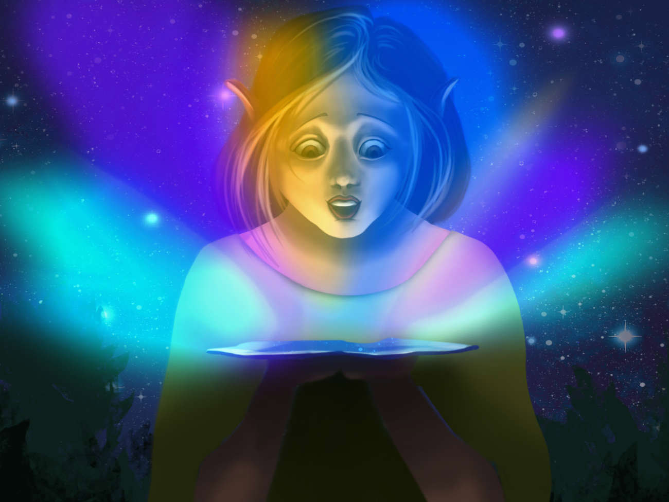 Truyện Ehon - Truyện tranh thai giáo: Luna và chiếc hộp giữ sao