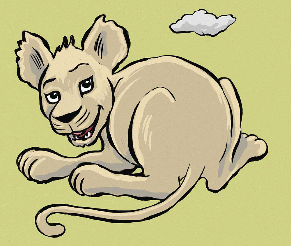 Truyện Ehon - Truyện tranh thai giáo: Sư tử dũng cảm