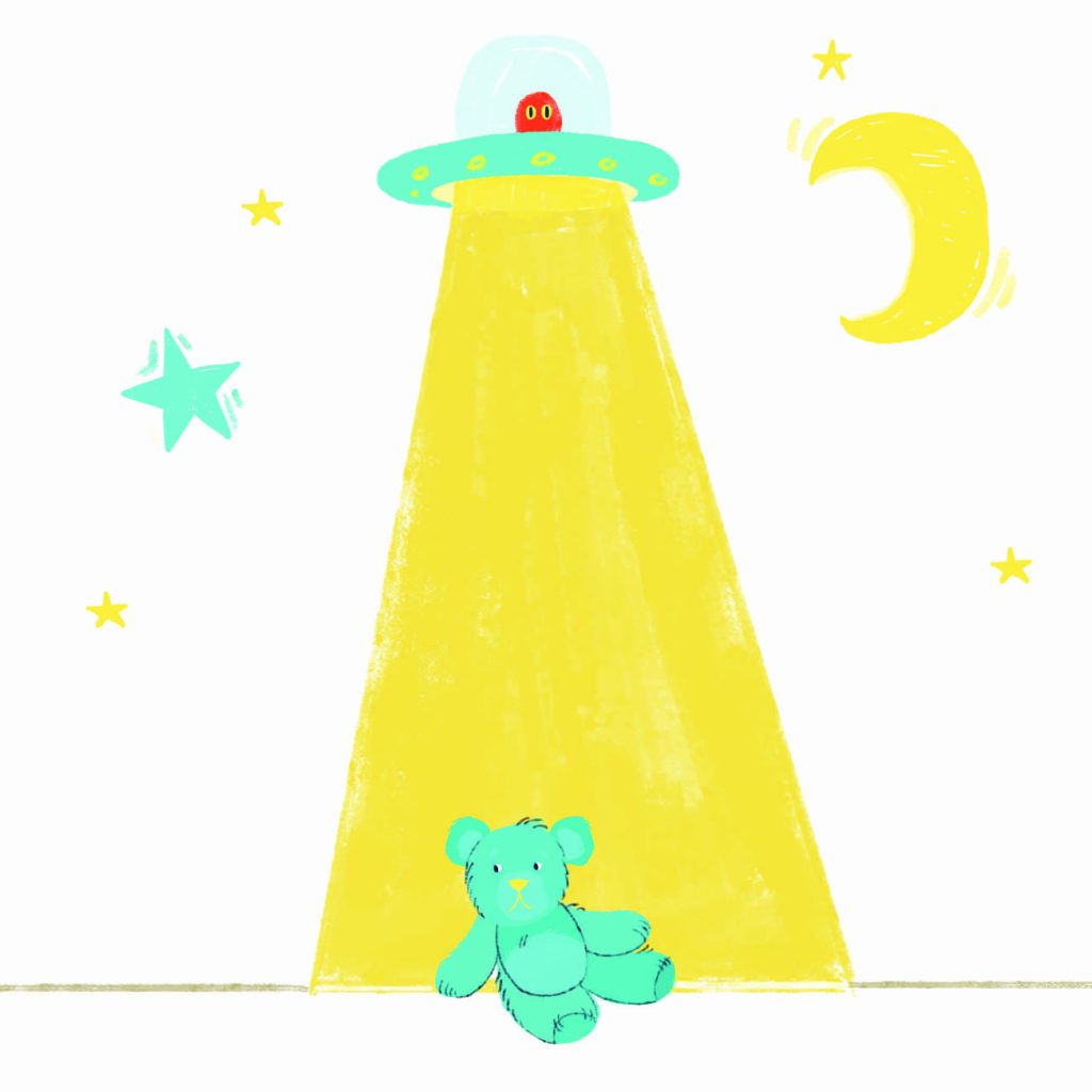 Truyện Ehon - Truyện tranh thai giáo: Có người ngoài hành tinh ở trong nhà mình!