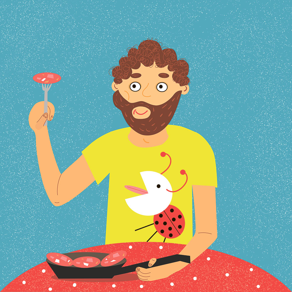 Truyện Ehon - Truyện tranh thai giáo: Giấc ngủ trưa của bố