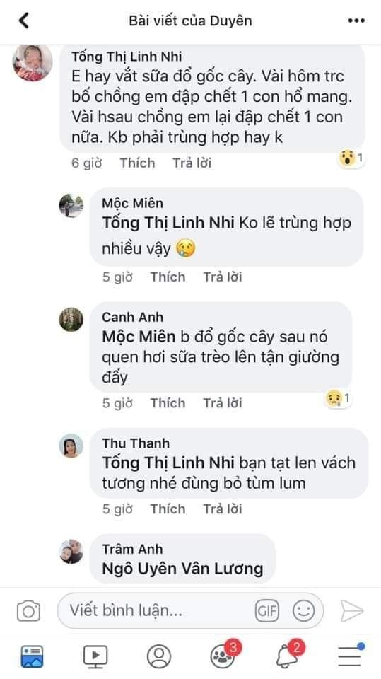 Các Mẹ Bỉm Sữa Đọc Để Cảnh Giác Và Đề Phòng Nhé
Rắn có thích sữa mẹ hay không???😱😰
Chưa có thông tin xác thực hay nghiên cứu chính thức, nhưng ngay sáng ngày 8/1/2020, một bé trai 20 ngày tuổi đã bị tử vong do rắn cạp nia bò vào nhà và cắn bé.
Đây là những thông tin tổng hợp từ các mẹ khác kể lại, các mẹ mới sinh nên đọc để đề phòng và vệ sinh sạch cho bé và đồ dùng của bé nhé❗
Nguồn: tổng hợp