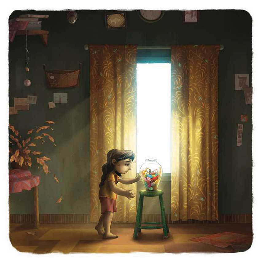 Truyện Ehon - Truyện tranh thai giáo: Hũ kẹo của bác Chuchu Manthu