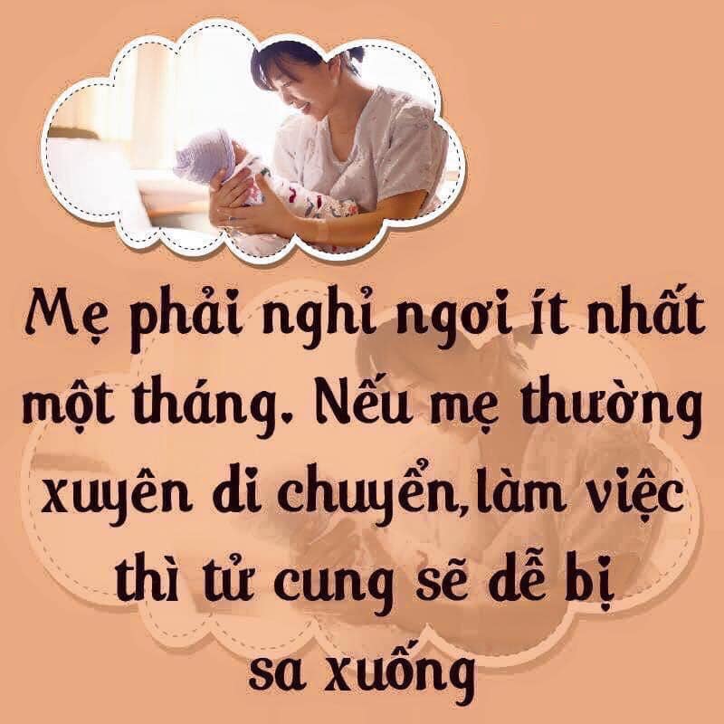 NHỮNG ĐIỀU MẸ CẦN KIÊNG CỬ SAU SINH ĐỂ KHÔNG RƯỚC BỆNH VỀ GIÀ
Mẹ nhớ lưu lại nhé!
