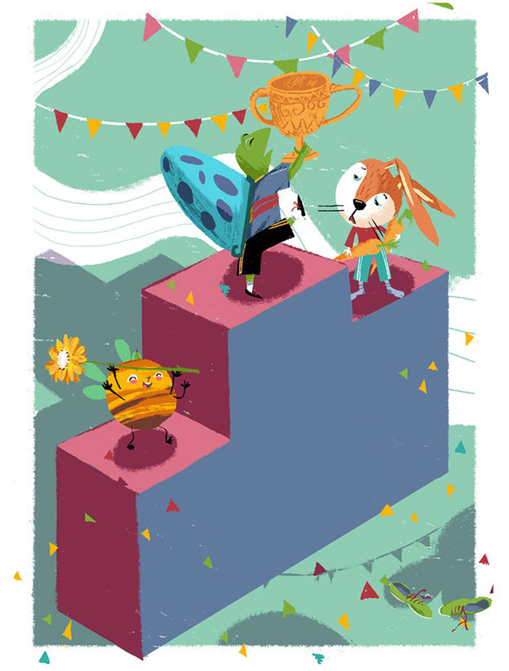 Truyện Ehon - Truyện tranh thai giáo: Hạng nhất