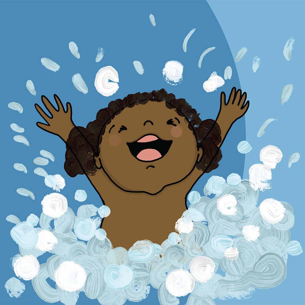 Truyện Ehon - Truyện tranh thai giáo: Một ngày của bé