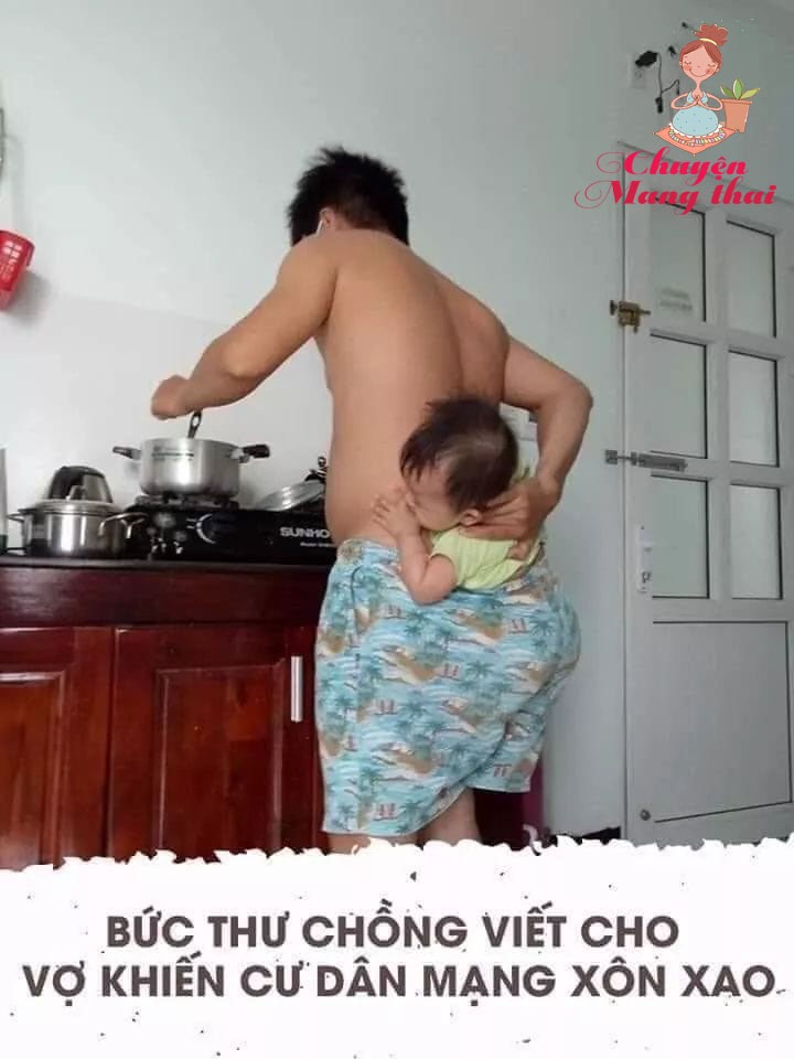 BỨC THƯ CHỒNG VIẾT CHO VỢ KHIẾN CƯ DÂN MẠNG XÔN XAO

“Em thân yêu!

2 ngày trước, chúng ta đã có một cuộc tranh cãi gay gắt. Lúc đó là 8h tối, anh trở về nhà sau một ngày dài vất vả vì công việc và anh chỉ muốn được ngồi xem bóng đá. Khi anh nhìn thấy em, tâm trạng của anh lúc đó rất tệ và hoàn toàn kiệt sức. Em thì đang vật lộn để ru con ngủ trong khi con bé cứ to mồm mà khóc.

Anh đã bật âm lượng tivi lớn hơn để không muốn nghe thấy tiếng ồn đó.

‘Điều đó sẽ không thể giết chết anh nếu anh có thể giúp đỡ em một chút cũng như cùng em giáo dục con’ – em đã nói với anh bằng giọng đầy khó chịu và giảm âm lượng tivi xuống như cũ.

Anh đã trả lời một cách giận dữ: ‘Anh đã dành cả ngày làm việc, còn em chỉ ở nhà cùng con chơi búp bê’.

Nói qua nói lại một hồi em đã khóc vì tức giận và mệt mỏi. Anh đã nói những lời độc ác với em. Em hét lên và nói rằng không thể chịu đựng thêm được nữa. Em đã xông ra khỏi nhà ngay trong đêm, bỏ lại anh và con.

Anh phải ăn bữa tối của con và ru con ngủ. Ngày hôm sau em vẫn chưa về, anh phải xin ông chủ cho anh được nghỉ làm 1 ngày để trông con.

Anh đã có kinh nghiệm để đối phó với sự ăn vạ và khóc lóc của con.

Anh đã có kinh nghiệm trong việc chạy quanh nhà và đưa con đi tắm.

Anh đã có kinh nghiệm để pha sữa, cho con mặc quần áo, dọn dẹp nhà bếp - tất cả gần như cùng 1 lúc.

Anh đã có kinh nghiệm bị nhốt cả ngày mà không nói chuyện với bất kì ai trên 10 tuổi - ngoại trừ con mình.

Anh đã có kinh nghiệm với việc không thể ngồi yên một chỗ để thưởng thức bữa ăn một cách thoải mái, vì anh còn bận rượt theo để đút con ăn.

Anh đã có kinh nghiệm về việc tinh thần và thể chất gần như kiệt quệ, cái anh cần là một giấc ngủ thẳng 20 tiếng, nhưng điều đó đã không xảy ra vì anh phải thức dậy khi nghe tiếng con khóc.

Anh đã trải qua 2 ngày 2 đêm trong vai trò của em và anh có thể nói rằng anh đã hiểu tất cả.

Anh cảm nhận được sự mệt mỏi của em.

Anh cảm nhận được rằng làm mẹ là một sự hi sinh không gì sánh bằng.

Anh cảm nhận được rằng 1 ngày làm mẹ còn vất vả và căng thẳng hơn 10 giờ làm việc trong một công ty tài chính.

Anh cảm nhận được sự thất vọng của em khi em chấp nhận từ bỏ công việc mà em yêu thích, chấp nhận mất đi kinh tế riêng chỉ để ở nhà trông con.

Anh cảm nhận được rằng em đã khó chịu thế nào khi phải phụ thuộc kinh tế vào người khác.

Anh cảm nhận được những hi sinh của em khi từ chối những lời hẹn hò với bạn bè, không ra ngoài tập luyện...

Anh cảm nhận được em đã khó khăn thế nào khi bị giam cầm ở nhà để chăm sóc con cái và bỏ lỡ biết bao điều tốt đẹp của thế giới bên ngoài.

Anh cảm nhận được rằng em đã buồn bã thế nào khi mẹ anh chỉ trích cách em nuôi dạy con chúng mình, bởi giờ anh đã hiểu không ai biết điều gì là tốt nhất cho con của họ bằng mẹ ruột của chúng.

Anh cảm nhận được rằng làm mẹ là công việc mang trọng trách lớn nhất của xã hội này nhưng lại không được mọi người đánh giá cao hoặc khen thưởng.

Anh viết lá thư này không phải chỉ để em biết rằng anh nhớ em thế nào, mà bởi vì anh không muốn lại một ngày nữa trôi qua mà anh không thể nói với em một điều rằng:

‘Em rất dũng cảm, mọi thứ em làm là tuyệt vời nhất và anh thực sự ngưỡng mộ em’.

******

Giá như một nửa thế giới của tất cả phụ nữ đều hiểu được: Chỉ ở nhà làm việc nhà và nuôi dạy con thôi đã vất vả biết nhường nào...Vậy mà, phụ nữ ngày nay vừa phải đi làm ngày 8 tiếng như các đức ông chồng, vừa phải quán xuyến tất cả việc nhà, nuôi dạy con cái, vừa phải lo đối nội vừa phải lo đối ngoại...

Các đấng mày râu ơi! Hãy đặt mình vào vai vợ để thấu hiểu, để cảm thông, để yêu thương vợ nhiều hơn và hãy sẻ chia việc nhà và nuôi dạy con cái cùng vợ nhé!

-st-