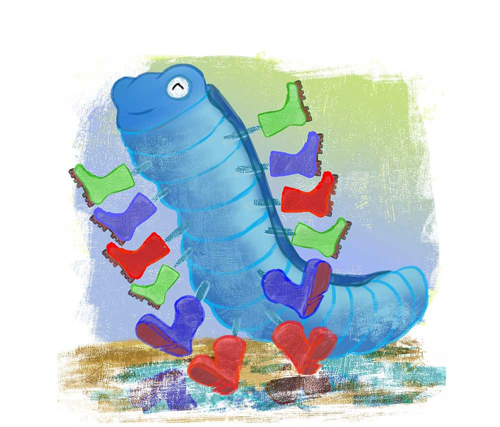 Truyện Ehon - Truyện tranh thai giáo: Bạch tuộc Ollie và nhện Sukey