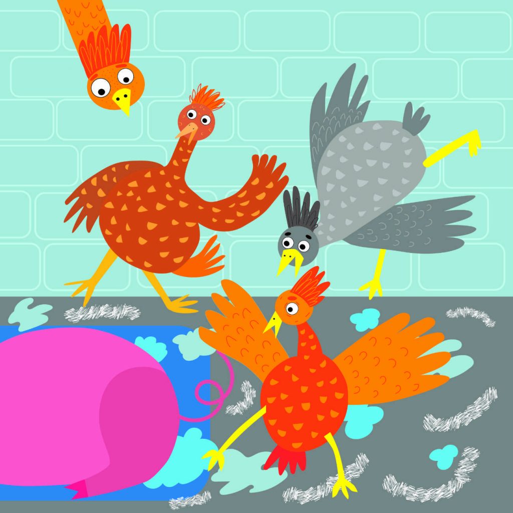 Truyện Ehon - Truyện tranh thai giáo: Chú lợn hồng