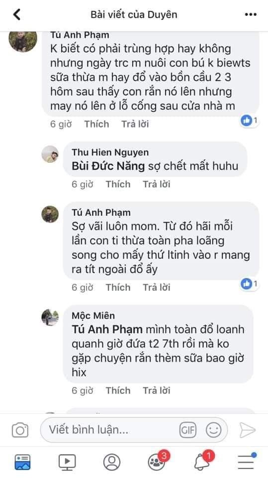 Các Mẹ Bỉm Sữa Đọc Để Cảnh Giác Và Đề Phòng Nhé
Rắn có thích sữa mẹ hay không???😱😰
Chưa có thông tin xác thực hay nghiên cứu chính thức, nhưng ngay sáng ngày 8/1/2020, một bé trai 20 ngày tuổi đã bị tử vong do rắn cạp nia bò vào nhà và cắn bé.
Đây là những thông tin tổng hợp từ các mẹ khác kể lại, các mẹ mới sinh nên đọc để đề phòng và vệ sinh sạch cho bé và đồ dùng của bé nhé❗
Nguồn: tổng hợp