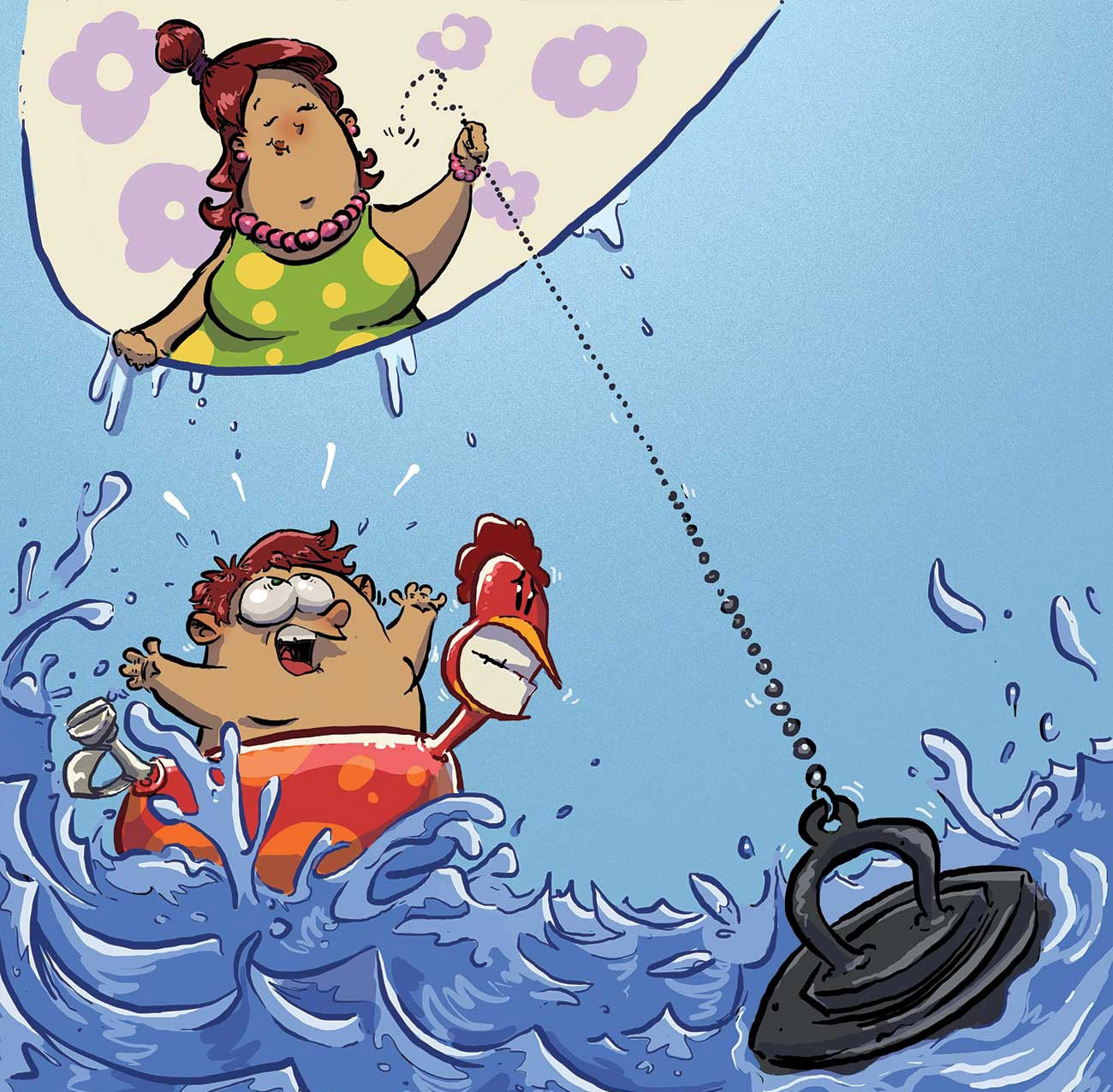 Truyện Ehon - Truyện tranh thai giáo: Ống thoát nước