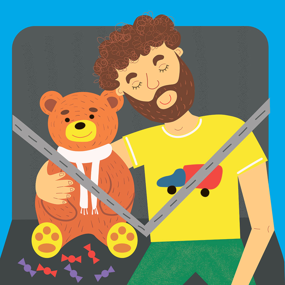 Truyện Ehon - Truyện tranh thai giáo: Giấc ngủ trưa của bố