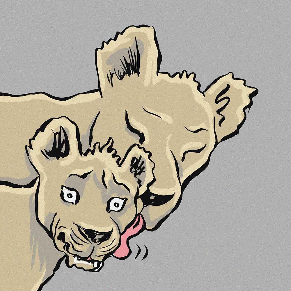 Truyện Ehon - Truyện tranh thai giáo: Sư tử dũng cảm