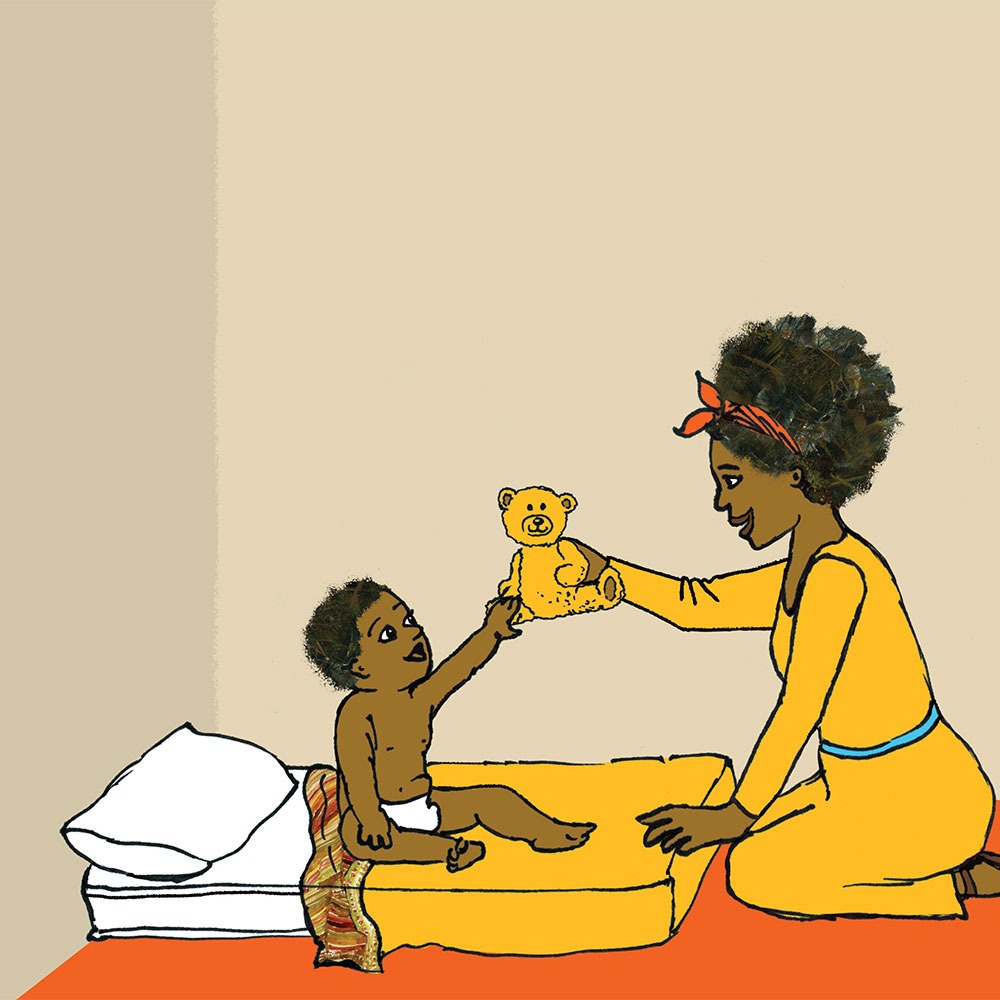 Truyện Ehon - Truyện tranh thai giáo: Nghe mẹ hát