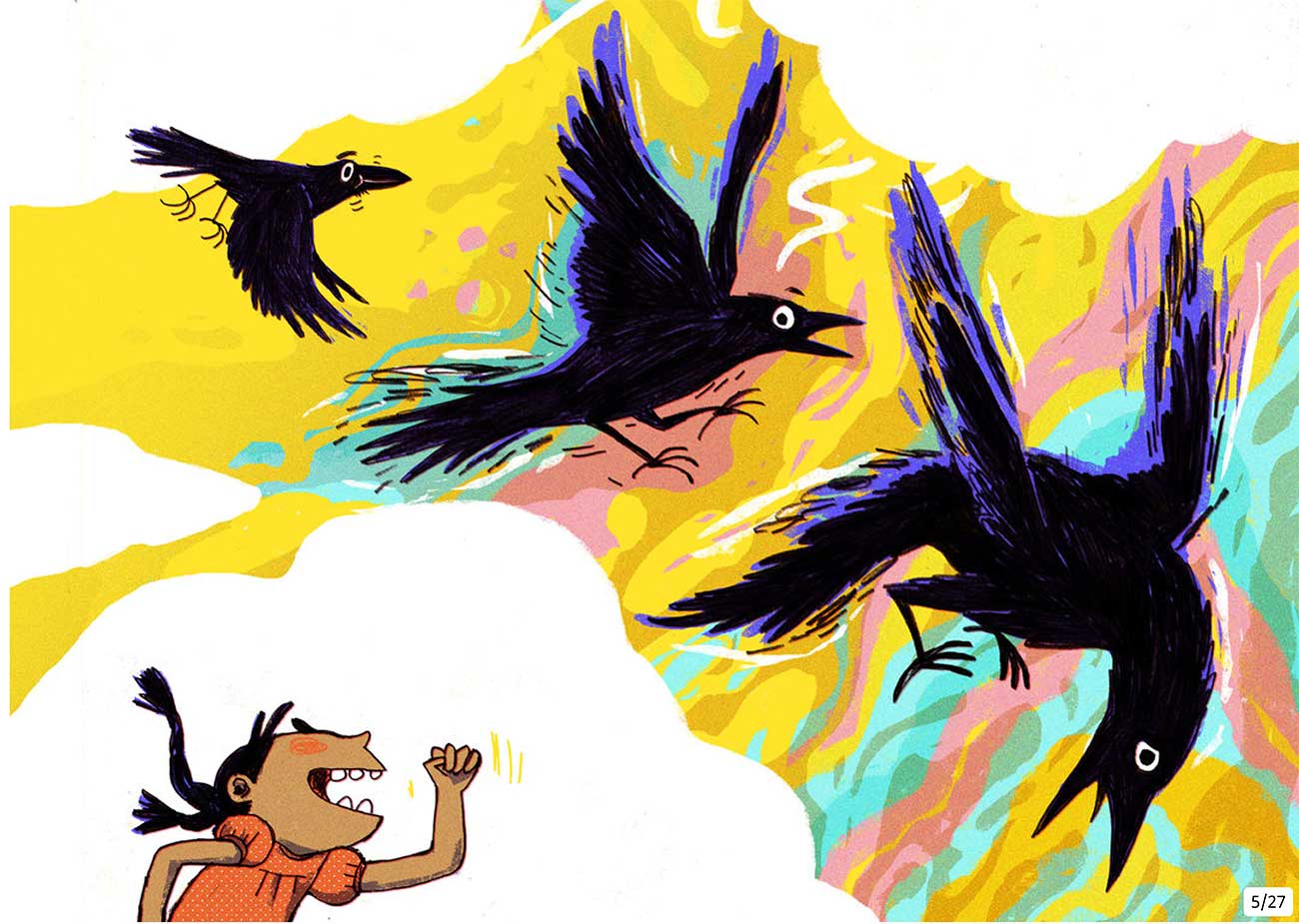 Truyện Ehon - Truyện tranh thai giáo: Khủng long Kaaka