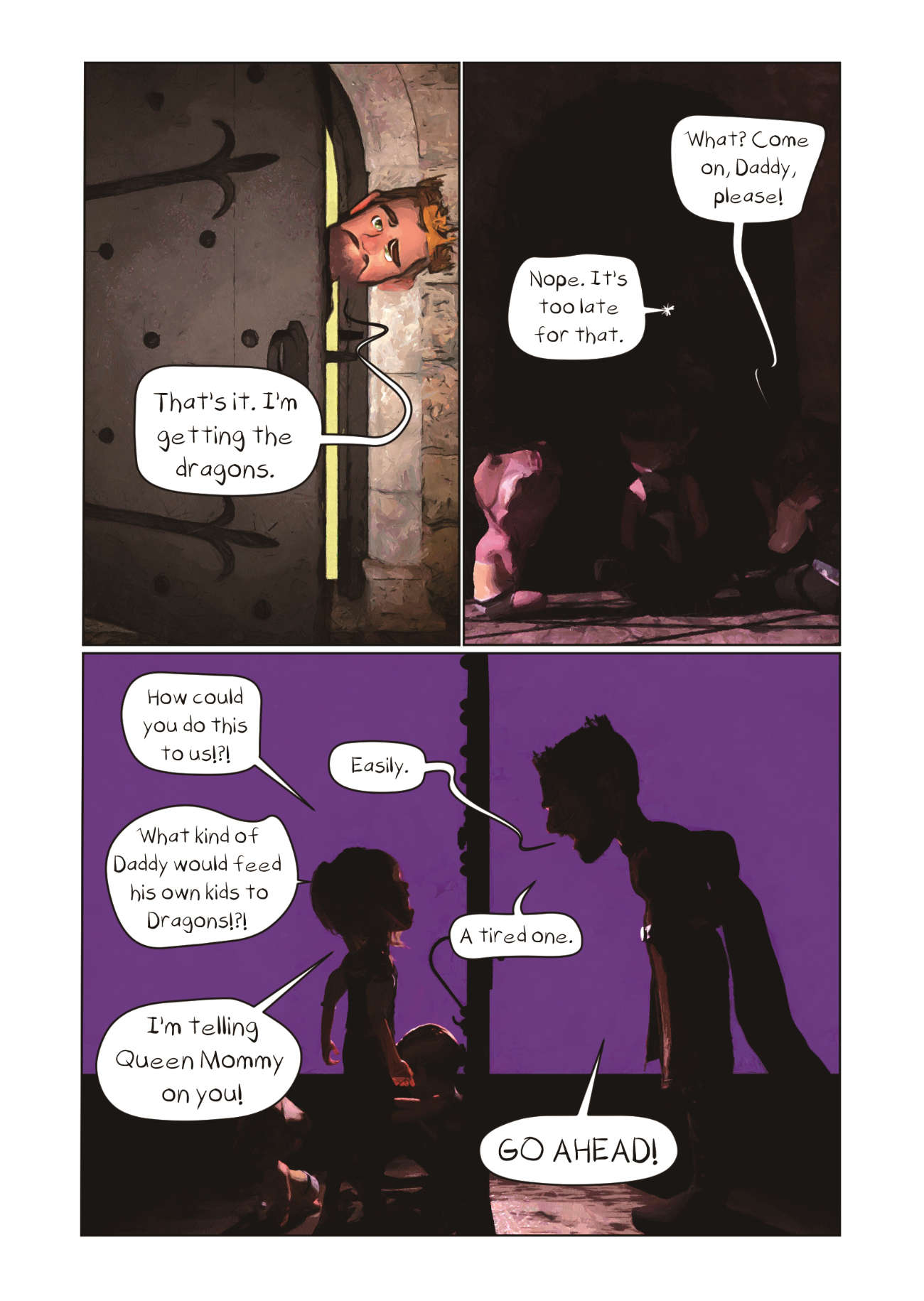 Truyện Ehon - Truyện tranh thai giáo: Những con rồng sẽ không tìm đến