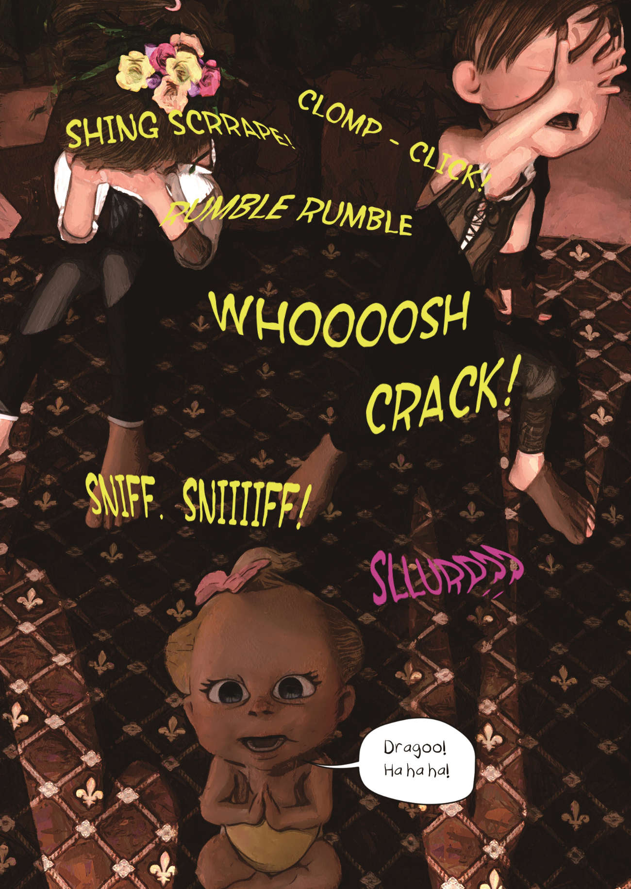 Truyện Ehon - Truyện tranh thai giáo: Những con rồng sẽ không tìm đến