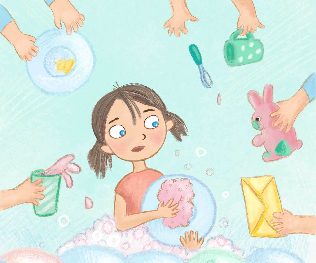 Truyện Ehon - Truyện tranh thai giáo: Lọ Lem hiện đại