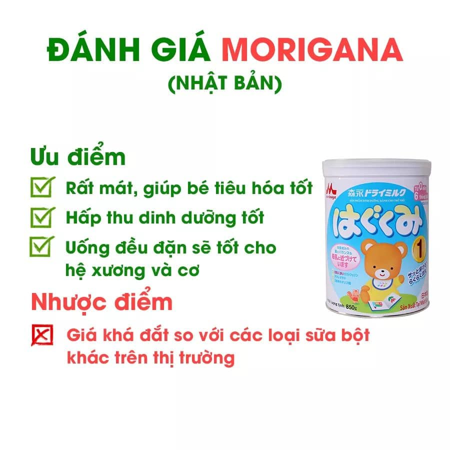 Review các loại sữa trên thị trường các Mẹ đang thắc mắc.

Lưu ý: Các bạn nên nhớ, sữa mẹ vẫn là nguồn dinh dưỡng tốt nhất cho trẻ, sữa công thức dù tốt, dù đắt thế nào cũng chỉ bắt chước sữa mẹ mà thôi nhé!