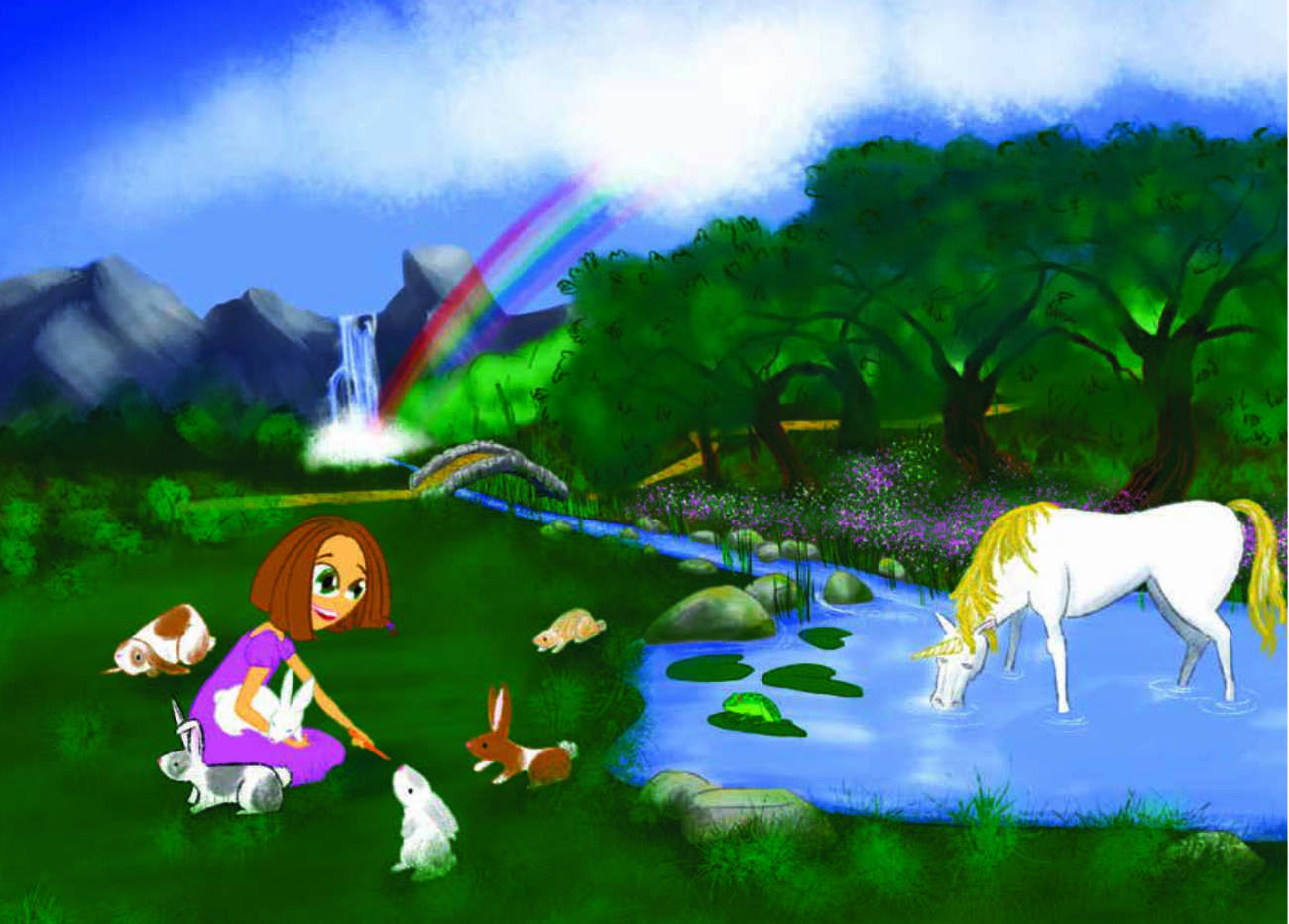 Truyện Ehon - Truyện tranh thai giáo: Suy nghĩ của Aria