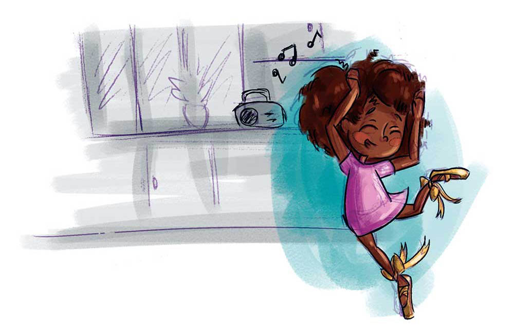 Truyện Ehon - Truyện tranh thai giáo: Vũ điệu của Mihlali