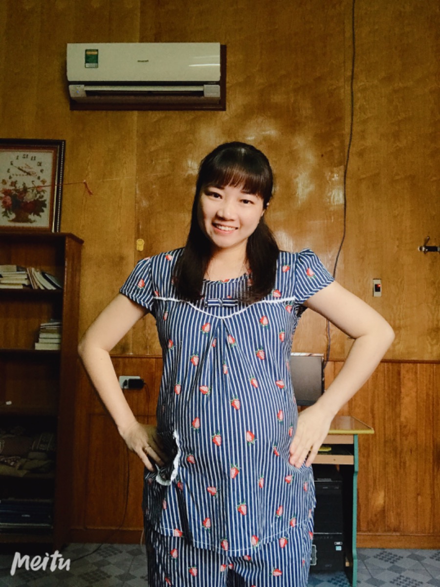 Mẹ bầu 35 tuổi bé thứ 2 nhưng cứ phải bánh bèo các mom ah
