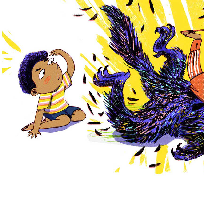 Truyện Ehon - Truyện tranh thai giáo: Khủng long Kaaka