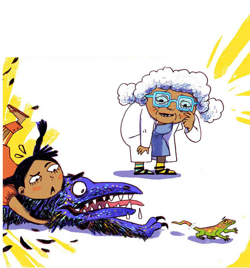 Truyện Ehon - Truyện tranh thai giáo: Khủng long Kaaka