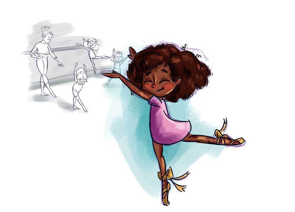 Truyện Ehon - Truyện tranh thai giáo: Vũ điệu của Mihlali