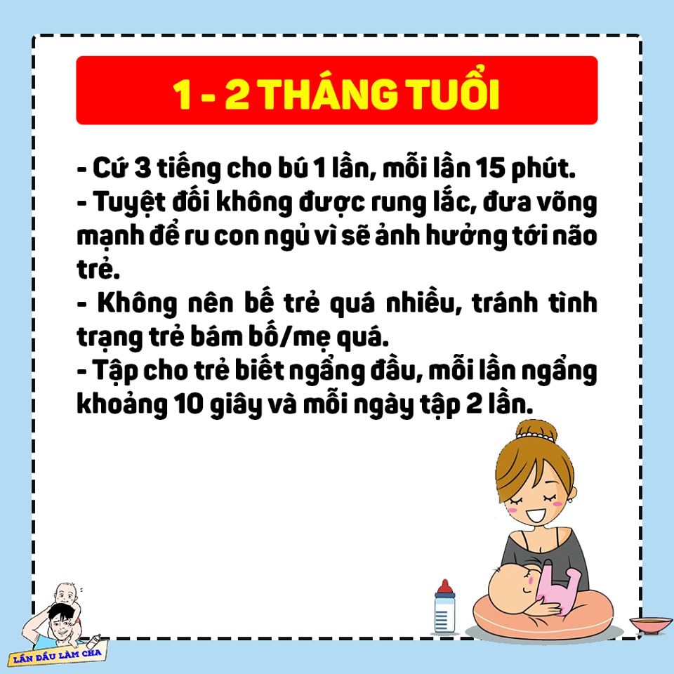 CẨM NANG CHĂM SÓC TRẺ SƠ SINH ĐÚNG CÁCH TỪ 0-12 THÁNG TUỔI 🤱