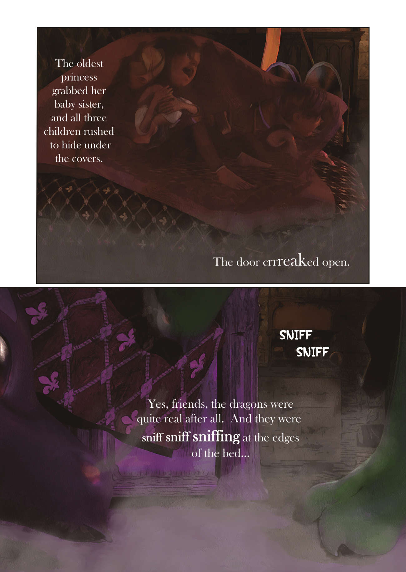 Truyện Ehon - Truyện tranh thai giáo: Những con rồng sẽ không tìm đến