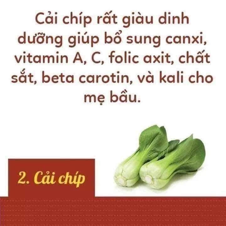 Thực phẩm ngon lại bổ cho mẹ bầu và thai nhi đây các mom nhé!