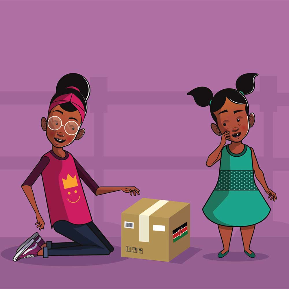 Truyện Ehon - Truyện tranh thai giáo: Món quà của dì Boi