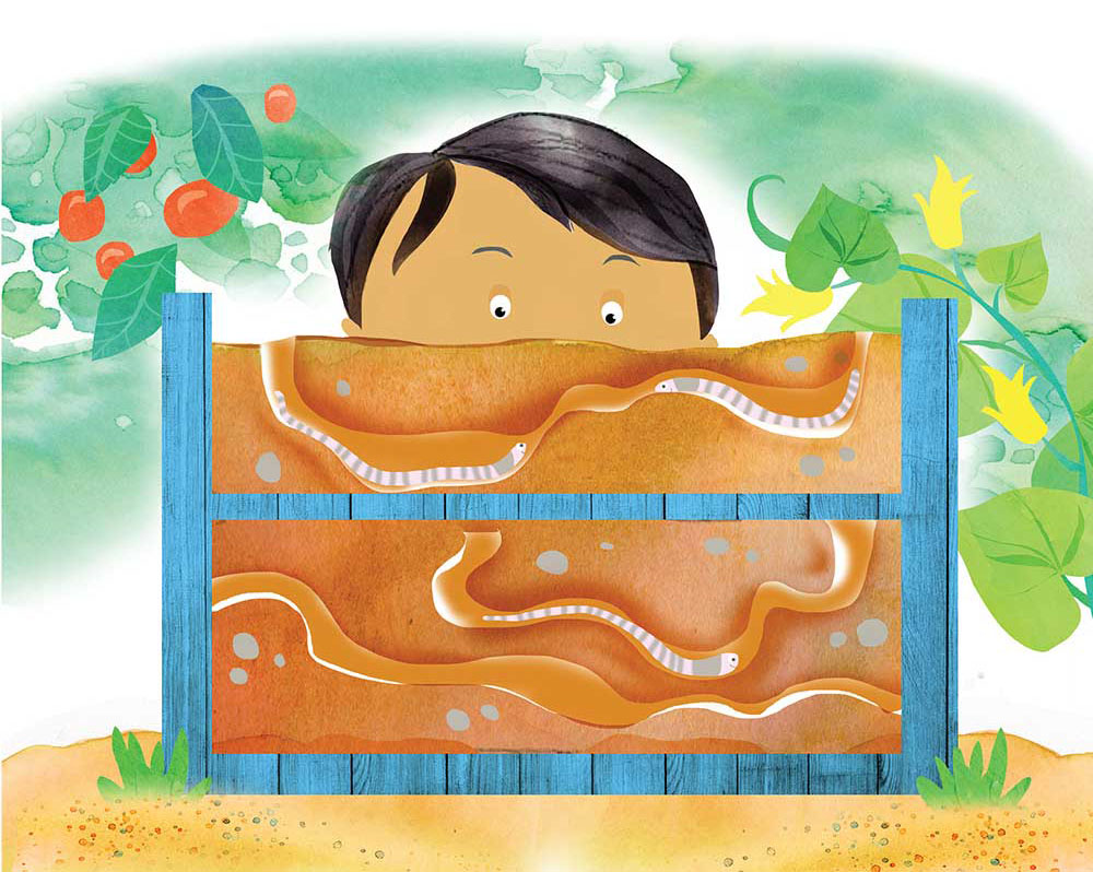 Truyện Ehon - Truyện tranh thai giáo: Khu vườn của ông Farouk