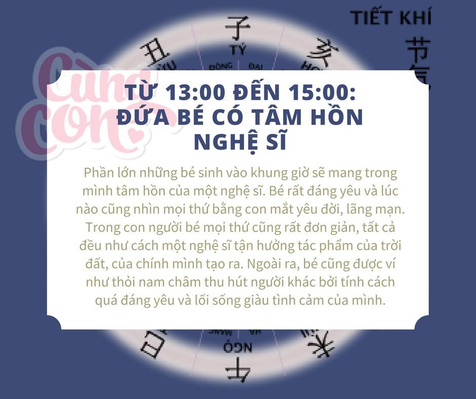 Giờ sinh cũng tiết lộ những điều bất ngờ về em bé của mom đó, mom bít chưa nè?