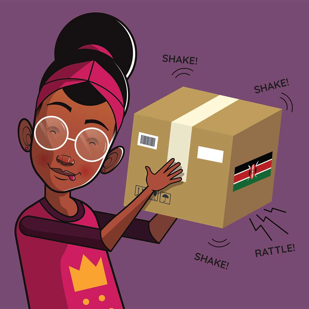 Truyện Ehon - Truyện tranh thai giáo: Món quà của dì Boi