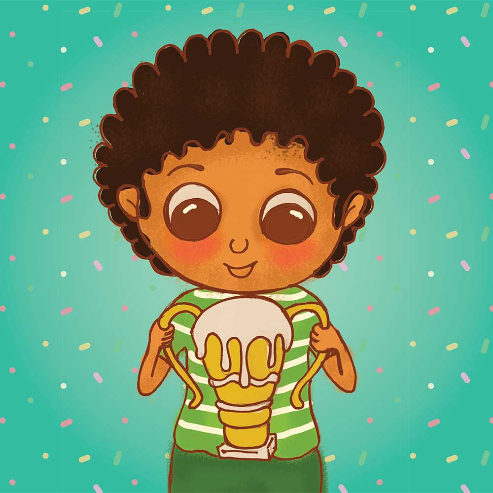 Truyện Ehon - Truyện tranh thai giáo: Cuộc thi làm bánh