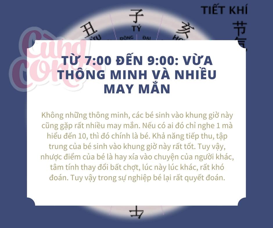 Giờ sinh cũng tiết lộ những điều bất ngờ về em bé của mom đó, mom bít chưa nè?