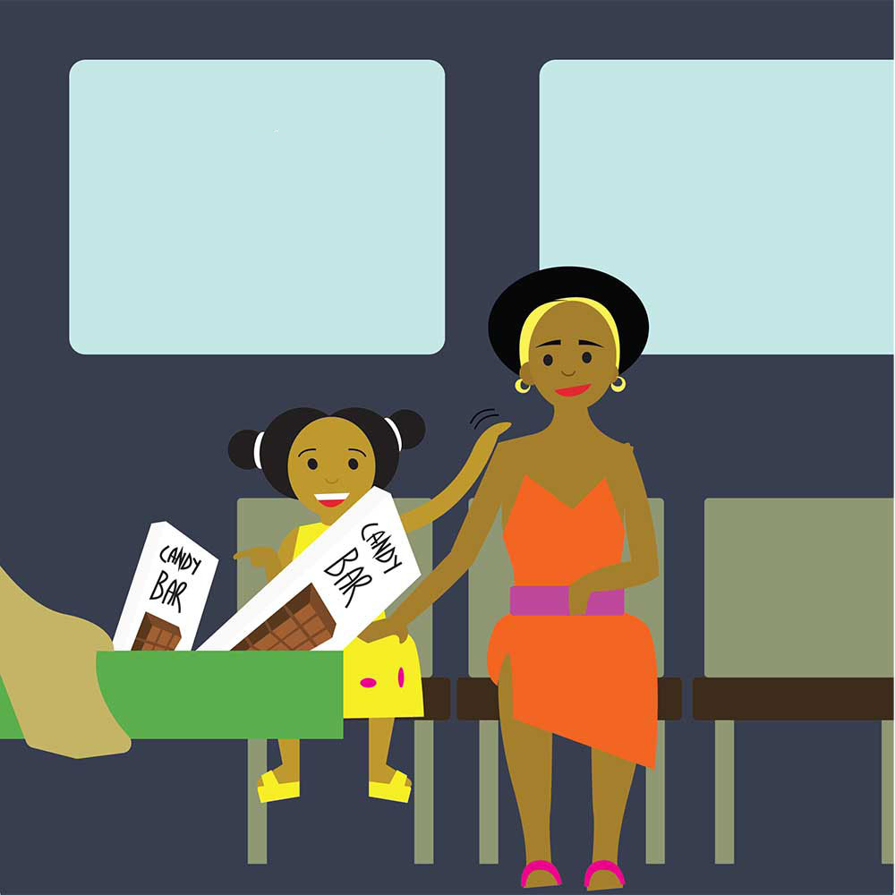 Truyện Ehon - Truyện tranh thai giáo: Hành khách đi tàu