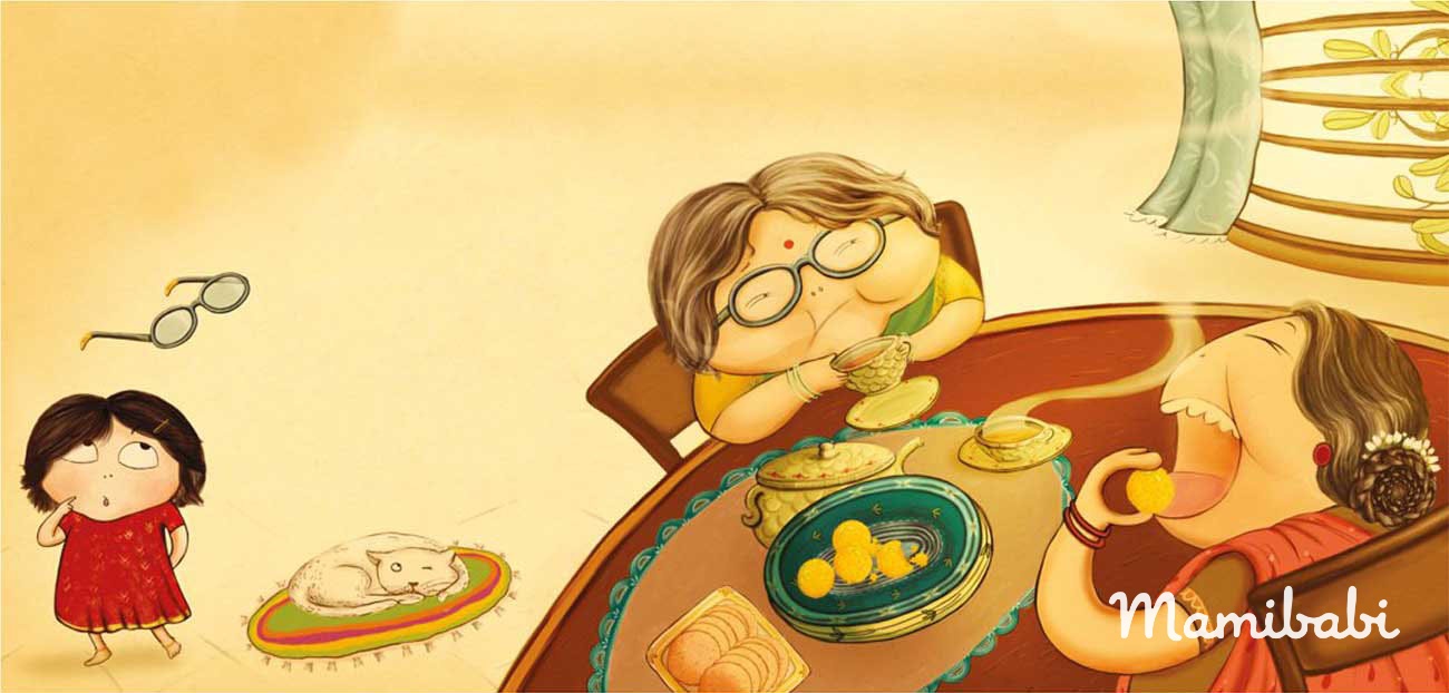 Truyện Ehon - Truyện tranh thai giáo: Cặp kính của bà