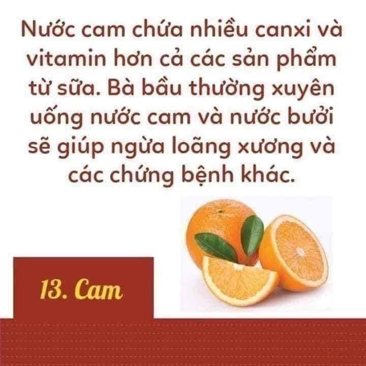 Thực phẩm ngon lại bổ cho mẹ bầu và thai nhi đây các mom nhé!