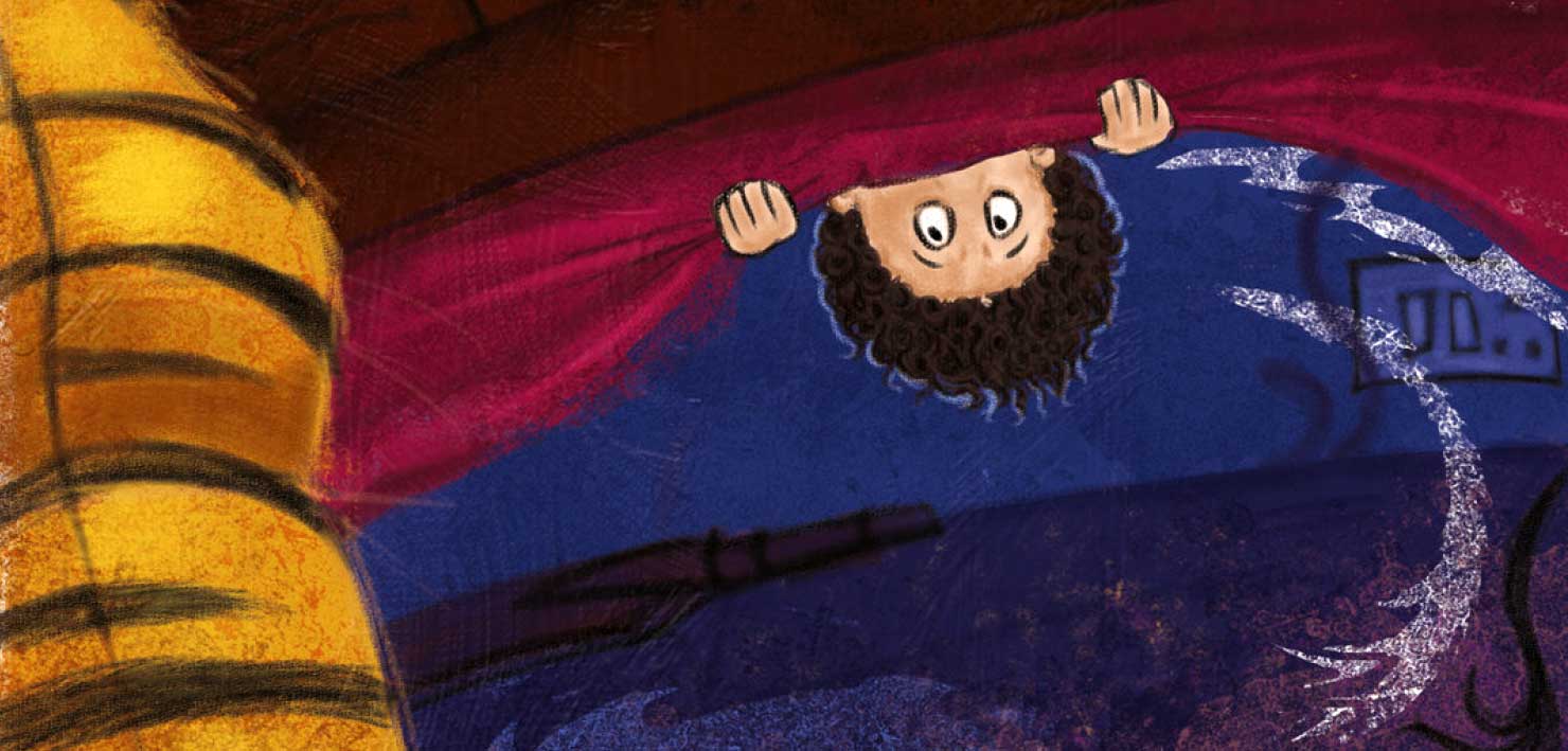 Truyện Ehon - Truyện tranh thai giáo: Ở dưới gầm giường