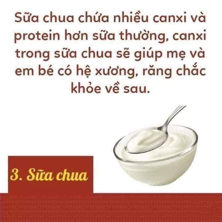 Thực phẩm ngon lại bổ cho mẹ bầu và thai nhi đây các mom nhé!