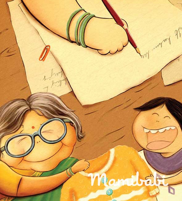 Truyện Ehon - Truyện tranh thai giáo: Cặp kính của bà