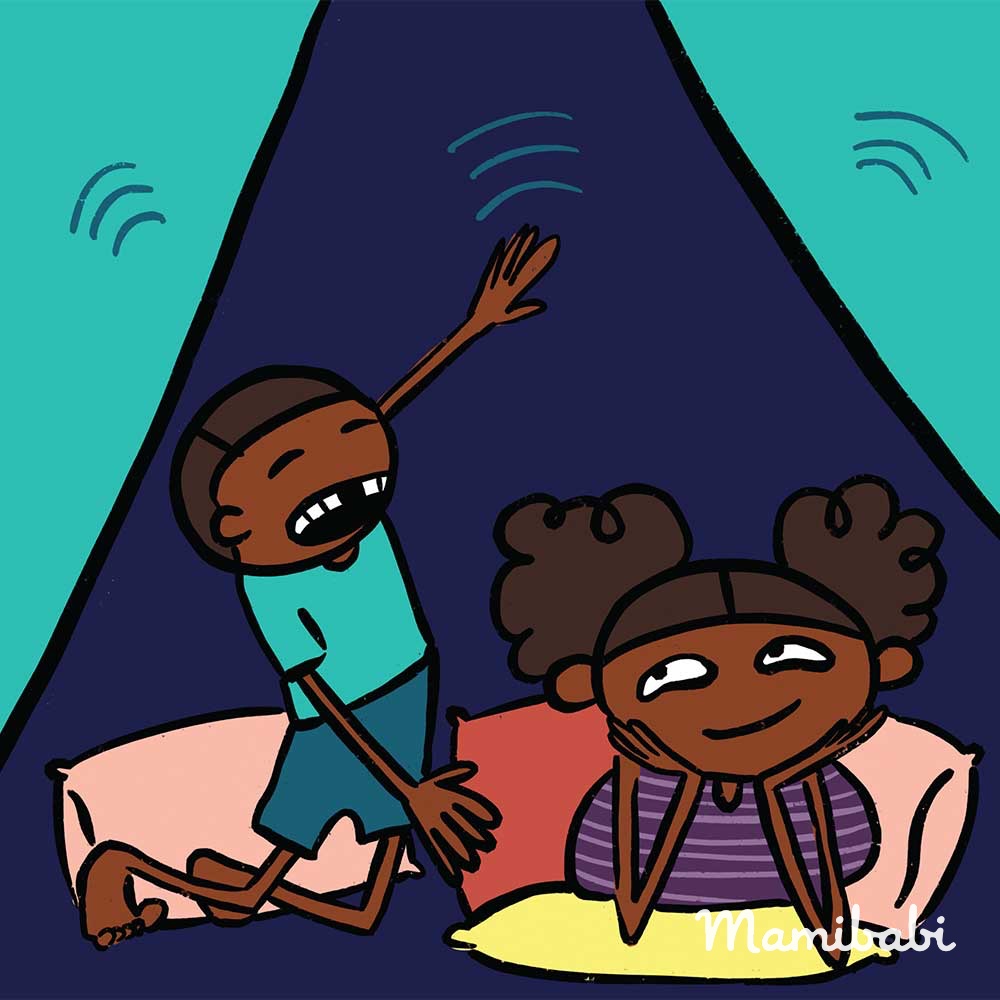 Truyện Ehon - Truyện tranh thai giáo: Hãy thử ở nhà một ngày nhé!