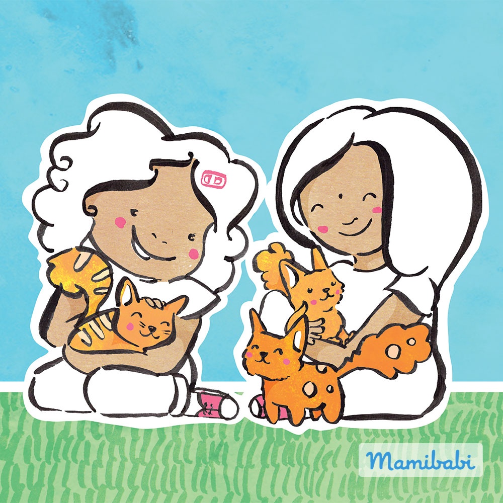 Truyện Ehon - Truyện tranh thai giáo: Giống như con!