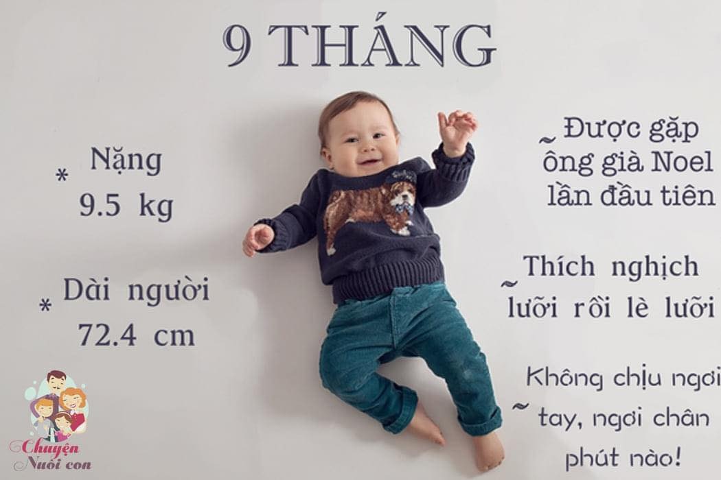 Ba mẹ theo dõi sự phát triển của trẻ sơ sinh qua từng tháng (0 – 12 tháng tuổi) nha 😍