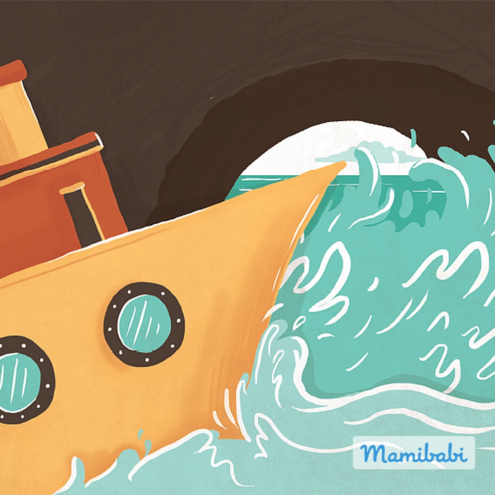 Truyện Ehon - Truyện tranh thai giáo: Sao lại có hố ở trên tường nhỉ?