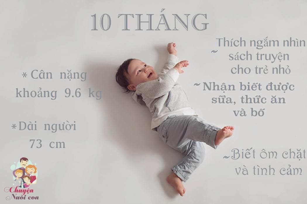Ba mẹ theo dõi sự phát triển của trẻ sơ sinh qua từng tháng (0 – 12 tháng tuổi) nha 😍